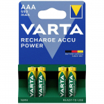 Įkraunami maitinimo elementai VARTA R2U, 4 vnt. AAA, 550 mAh