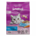 Sausas kačių ėdalas WHISKAS, visavertis pa&scaron;aras su tunu, 800 g