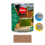 Dekoratyvinis impregnantas medienai ALTAX Garden-Lasur, 0,75 l, ka&scaron;tonas