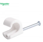 Laikiklis kabeliui SCHNEIDER Thorsman, 8-12 2x30 mm, su vinuku, apvaliam kabeliui, juodos sp., 10-0-