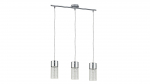 Pakabinamas &scaron;viestuvas RABALUX Waterfall, E14, 3 x 40W, 230V, IP20, metalinis, chromo sp., 700 x 125