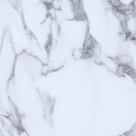 Akmens masės plytelės KAI Statuario White 6355, 45 x 45 cm, 1,215 m2/dėž., glazūruotos, spl. balta