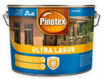 Medienos impregnantas PINOTEX Ultra Lasur, 10 l, raudonmedis, blizgus