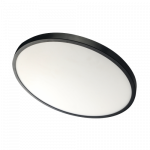 Lubinis LED &scaron;viestuvas TOPE TRENT, 28W, 2479lm, 4000K, IP20, 300x25 mm, apvalus, juodos sp.