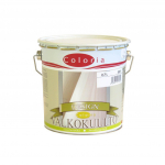 Lakas COLORIA Design Valkokuulto, 0,9 l, pagamintas vandens pagrindu, baltos spalvos