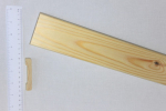Durų apvadų komplektas&nbsp;AD-3, 5,5 m, matmenys 12 x 70 mm (2vnt. 2200mm ir 1vnt. 1100mm), pu&scaron;iniai, vi