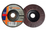 Žiedlapinis &scaron;lifavimo diskas CORTEX P36, 125 x 22 mm, aliuminio oksido grūdas
