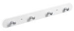 Kabykla HETTICH, 4 kabliukai, plastikas, 380 mm, 9238222