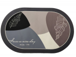 Vonios kilimėlis RICCO Diamond Leaves, 50 x 80 cm, 940-001