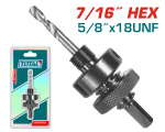 Adapteris gręžimo karūnai TOTAL, tinka 32-210 mm, TAC4202