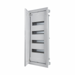 Automatinių i&scaron;jungiklių skydelis ELETTROCANALI EC63148, 48-modulių, įleidžiamas, IP40, metalinės dur
