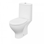 Klozetas CERSANIT Diamond 652, pastat., 3/5 L, horizontalus nubėgimas, apatinis pajungimas, be nuplo