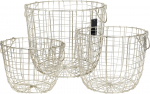 Krep&scaron;ys, metalinis, auksinės sp., 355 x 355 x 310 mm