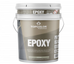 Epoksidiniai grindų ir sienų dažai TOPCOLOR Epoxy Ral7032, 5 kg.