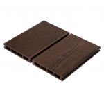 Terasinė lenta WOOMAX, matmenys 25x150x5600mm, ruda, su 3D medžio ra&scaron;tu, 1 lenta - 0,84 m2