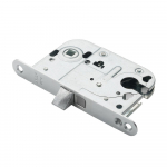 Įleidžiama spyna ASSA ABLOY, 2018CR+0045, cilindrui, su plok&scaron;tele, chromuota, lygioms durims