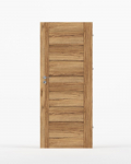 Laminuotos vidaus durys su užlaida VIVENTO PX-01, de&scaron;ininės, spl. Catania oak, 2030x844x40 mm
