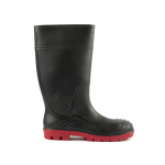 Guminiai batai SWAMPOK 140P, 43 dydis, auk&scaron;tis apie 37-40 cm, juodi, raudonu padu, vyri&scaron;ki