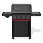 Dujinė kepnsinė WEBER Spirit EPX-435R, 4 degikliai, 118 x 65 x 132 cm, su ratukais, juoda