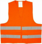 &Scaron;viesą atspindinti liemenė ALBURNUS, oranžinės spalvos, XL dydis, CE