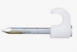 Laikiklis kabeliui SCHNEIDER Thorsman, 14-20 1.2x35 mm, su vinuku, apvaliam kabeliui, baltos sp., 20