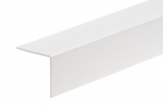 PVC kampinis apdailos profilis CEZAR Nr.101, spl. balta, 30x30x2750 mm, 676444