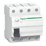 Srovės nuotekio relė SCHNEIDER, 4P, 40 A, 30 mA, AC, 16-4-A9Z05440