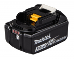 Akumuliatorius MAKITA BL1850B, Li-ion, 18 V, 5,0 Ah, 197280-8