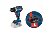 Akumuliatorinis suktuvas BOSCH Professional GSR 18 V-90 C SOLO, 18 V, sukimo momentas 38-90 Nm, 13 m