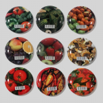 Užsukamas dangtelis, 82 mm, asorti, įvairių dizainų