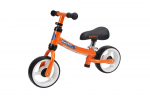 Vaiki&scaron;kas dviratis BIMBO BIKE RUNNER, balansinis, juodas/oranžinis, rato skersmuo 19cm, maksimali ap