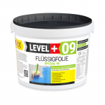 Hidroizoliacija LEVEL+ Flussigfolie, vidaus ir lauko darbams, 4 kg