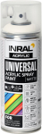 Aerozoliniai dažai INRAL ACRYLIC UNIVERSAL, 400 ml, visi&scaron;kai balta, matinė, RAL9010