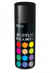 Aerozolinė emalė BIODUR Acrylic, RAL9005, juoda blizgi, 400ml