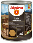 Aliejus medienai ALPINA Ol Fur Terrassen, 0,75 l, vidutinis, vidui ir i&scaron;orei