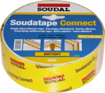 Hermetinė juosta SOUDAL Soudatape Connec, 60 mm x 40 m, lipni, garų veikiamoms jungtims izoliuoti