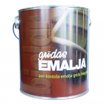 Grindiniai dažai BIOLAR, rudos sp., greitai džiūstantys, 2,6 l