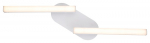 Vonios &scaron;viestuvas RABALUX Marius, LED, 2 x 18W, 230V 50Hz, 3000K, 1420 lm, matinės baltos sp., 105 x