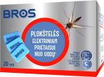 Plok&scaron;telės elekriniam fumigatoriui nuo uodų BROS, 20 vnt.
