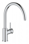 Plautuvės mai&scaron;ytuvas GROHE QuickFix Start Classic, C formos, chromas, 31553001