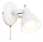 Kryptinis &scaron;viestuvas RABALUX Vivienne, E14, 1 x 15W, 230V 50Hz, antikinės sidabro sp., 160 x 190 x 1