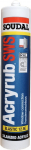 Hermetikas SOUDAL Acryrub Sws, 310 ml, baltos spalvos, dažomas, silanizuotos akrilo dispersijos pagr