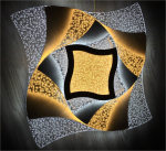 Lubinis LED &scaron;viestuvas BALTIK GAISMA K77913/500, 102 W, 3000+6000K, 230V, 7140 lm, su pultu, kvadrat