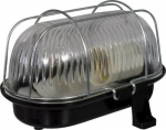 Specialiųjų patalpų &scaron;viestuvas PAWBOL, IP44, E27, 60 W, 220-240V, plastikas/stiklas, ovalus, su meta