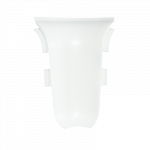 Grindjuostės vidinis kampas KORNER Optima Nr.M-219, spl. balta, 2 vnt.