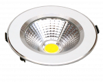 Įmontuojamas &scaron;viestuvas ORRO LED, 7 W, 220-240 V, 420 lm, 3300 K, 30.000 h, apvalus, baltas,