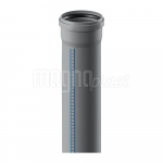 Vidaus nuotekų vamzdis MAGNAPLAST HTPLUS, DN40 x 1,8 L=2000