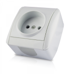 Ki&scaron;tukinis lizdas ORRO 8001-12, baltos sp.