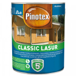 Medienos impregnantas PINOTEX Classic Lasur, 3 l, &scaron;ermuk&scaron;nis, matinis