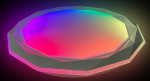 Lubinis LED &scaron;viestuvas SPECTOR LIGHT 17654S, 40 + 8 W, 3000-6500K + RGB keičia spalvas, 220-240 V, 4
